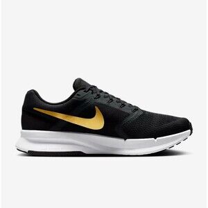Nike Run Swift 3 Running Shoes Men’s Size 11.5 Black/Metallic Gold DR2695-010